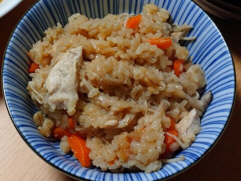 ぶなしめじとえのきのきのこご飯